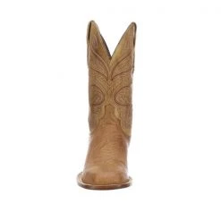 Lucchese-inc Boots Lance :: Barnwood + Antique Saddle