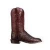 Lucchese-inc Bryan Exotic :: Black Cherry + Sangria