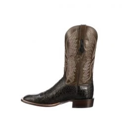 Lucchese-inc Boots Bryan Exotic :: Black + Olive