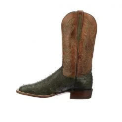 Lucchese-inc Diego :: Forest Green + Peanut Brittle