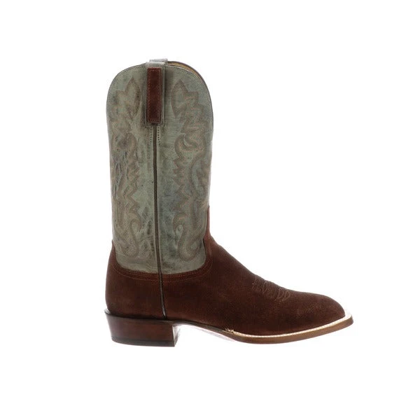 Lucchese-inc Boots Levi :: Rust + Sky Blue Lucchese-inc Boots Levi :: Rust + Sky Blue