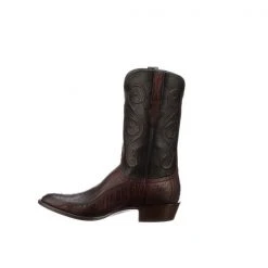 Lucchese-inc Boots Red River :: Black Cherry + Black