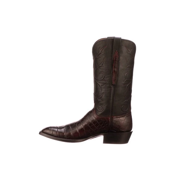 Lucchese-inc Cruz :: Black Cherry + Black Lucchese-inc Cruz :: Black Cherry + Black