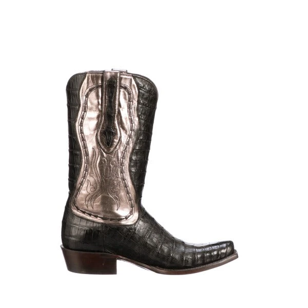 Lucchese-inc Boots Barcenas Ayala :: Black + Pewter Lucchese-inc Boots Barcenas Ayala :: Black + Pewter