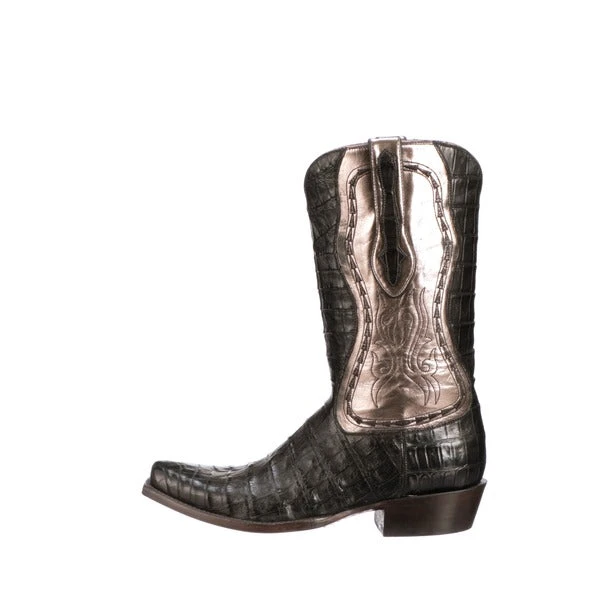 Lucchese-inc Boots Barcenas Ayala :: Black + Pewter Lucchese-inc Boots Barcenas Ayala :: Black + Pewter