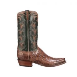 Lucchese-inc Tulip Exotic :: Mink + Green