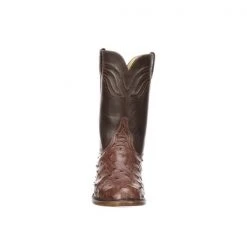 Lucchese-inc Augustus :: Sienna + Dark Brown Boots