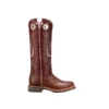 Lucchese-inc Ruth Tall :: Tan + Red