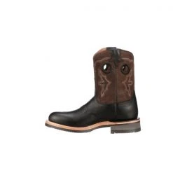 Lucchese-inc Ruth Short :: Black + Chocolate