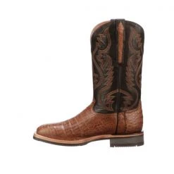 Lucchese-inc Rowdy Caiman :: Saddle + Brown
