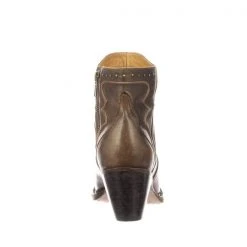 Lucchese-inc Karla :: Maple + Matte Black BOOTS