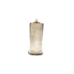 Lucchese-inc Ella :: Bone + Black BOOTS