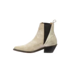 Lucchese-inc Ella :: Bone + Black BOOTS