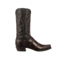 Lucchese-inc Rio :: Black Cherry + Black