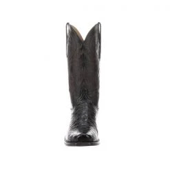 Lucchese-inc Rio :: Black + Grey/Charcoal