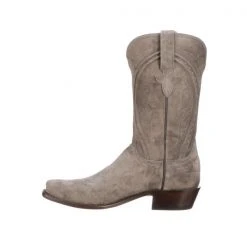 Lucchese-inc Boots Jessie Suede :: Steel Grey