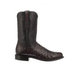 Lucchese-inc Boots Hudson :: Black Cherry + Black