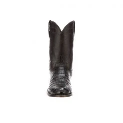 Lucchese-inc Boots Gerard :: Chocolate + Dark Brown