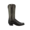 Lucchese-inc Josephine :: Black + Anthracite Grey BOOTS
