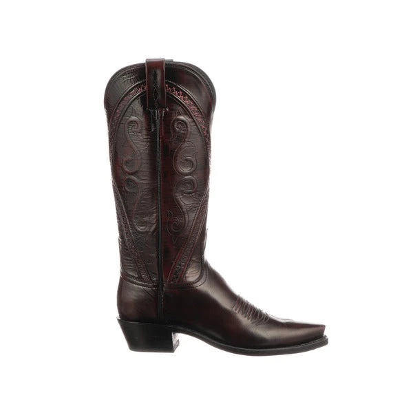 Lucchese-inc Darlene :: Black Cherry BOOTS Lucchese-inc Darlene :: Black Cherry BOOTS