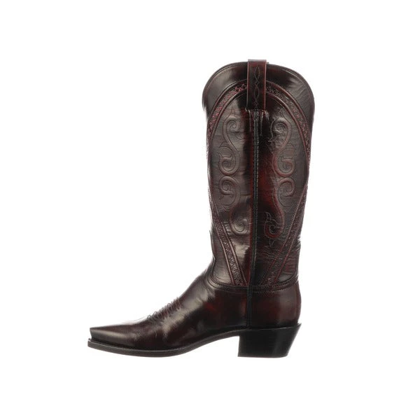 Lucchese-inc Darlene :: Black Cherry BOOTS Lucchese-inc Darlene :: Black Cherry BOOTS