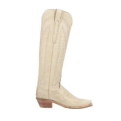 Lucchese-inc Priscilla :: Glitz Cream BOOTS