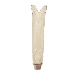 Lucchese-inc Priscilla :: Glitz Cream BOOTS