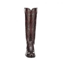 Lucchese-inc Dora :: Black Cherry BOOTS