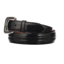Lucchese-inc Belts Hobby Stitch Goat :: Black
