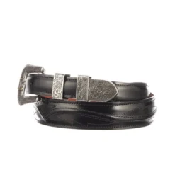 Lucchese-inc Seville Stitch Goat Tapered :: Black
