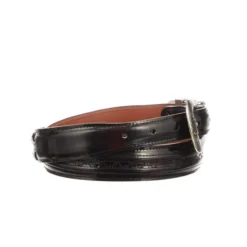 Lucchese-inc Belts Hobby Stitch Goat Tapered :: Black Cherry