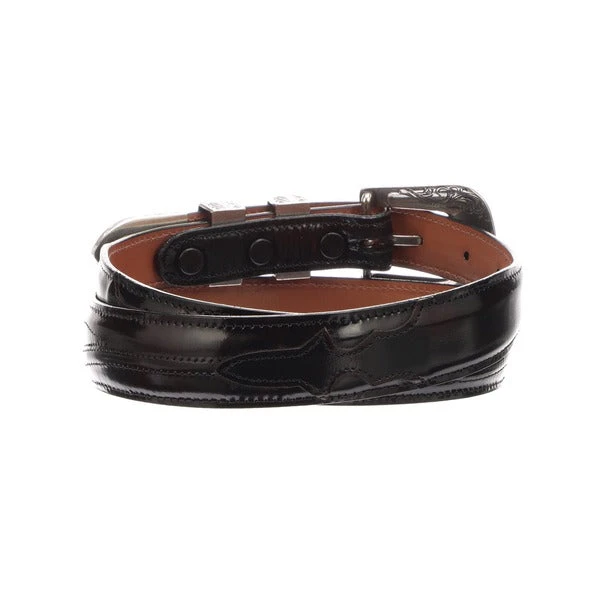 Lucchese-inc Seville Stitch Goat Tapered :: Black Cherry Lucchese-inc Seville Stitch Goat Tapered :: Black Cherry