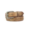 Lucchese-inc Seville Stitch Mad Dog Goat :: Tan Belts