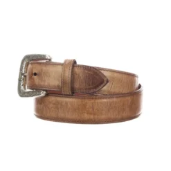 Lucchese-inc Smooth Mad Dog Goat :: Tan Belts