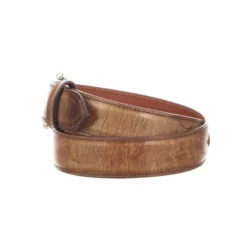 Lucchese-inc Smooth Mad Dog Goat :: Tan Belts
