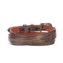 Lucchese-inc Seville Stitch Goat Tapered :: Tan Belts