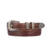 Lucchese-inc Seville Stitch Ranch Hand Tapered :: Cognac Belts