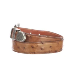 Lucchese-inc Full Quill Ostrich Tapered :: Barnwood