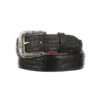 Lucchese-inc Belts Hornback Caiman :: Black