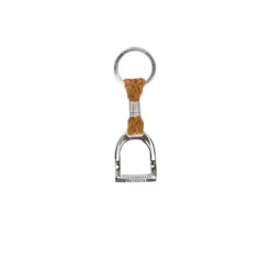 Lucchese-inc Stirrup Keychain :: Mustard